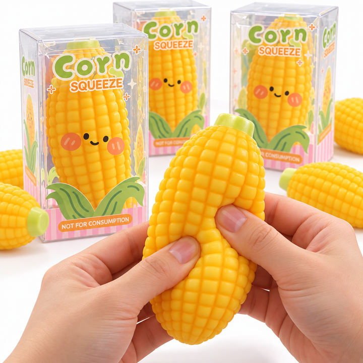 Crunchy Corn Cob Squishy